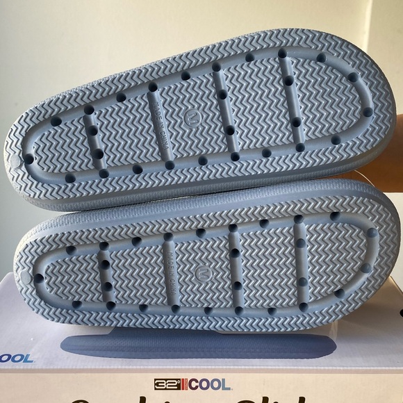 32 Degrees COOL Cushion Slide - Blue - Medium - Picture 4 of 8